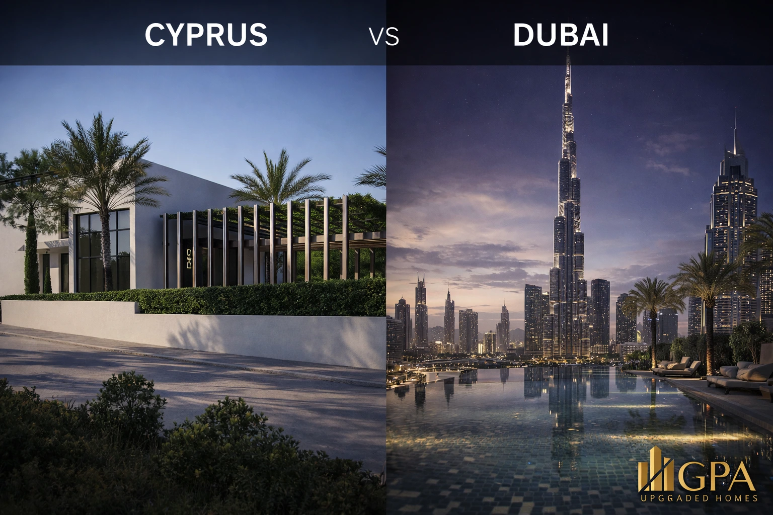 Cyprus vs Dubai investment. Cyprus vs Dubai investment.