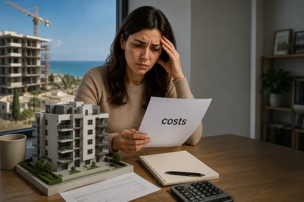 hidden costs of buying a new build in Cyprus..