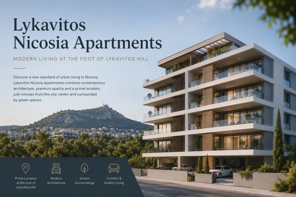 Lykavitos Nicosia apartments.