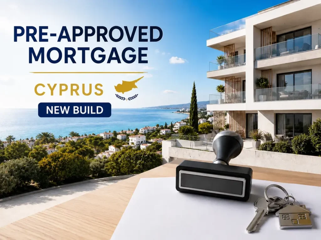 pre approved mortgage Cyprus new build.