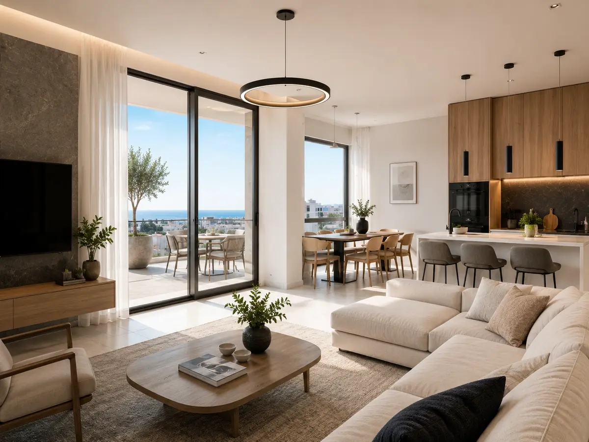 Interior Design for a New Apartment in Cyprus.