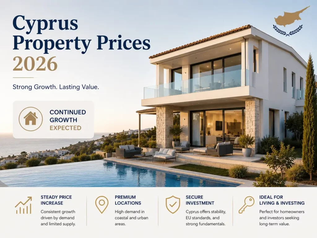 Cyprus properties prices 2026.
